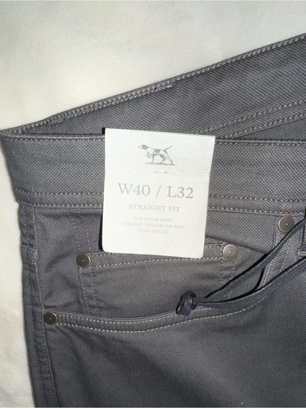 Rodd & Gunn Straight Leg Jeans. Size 40 x 32 - Picture 6 of 13